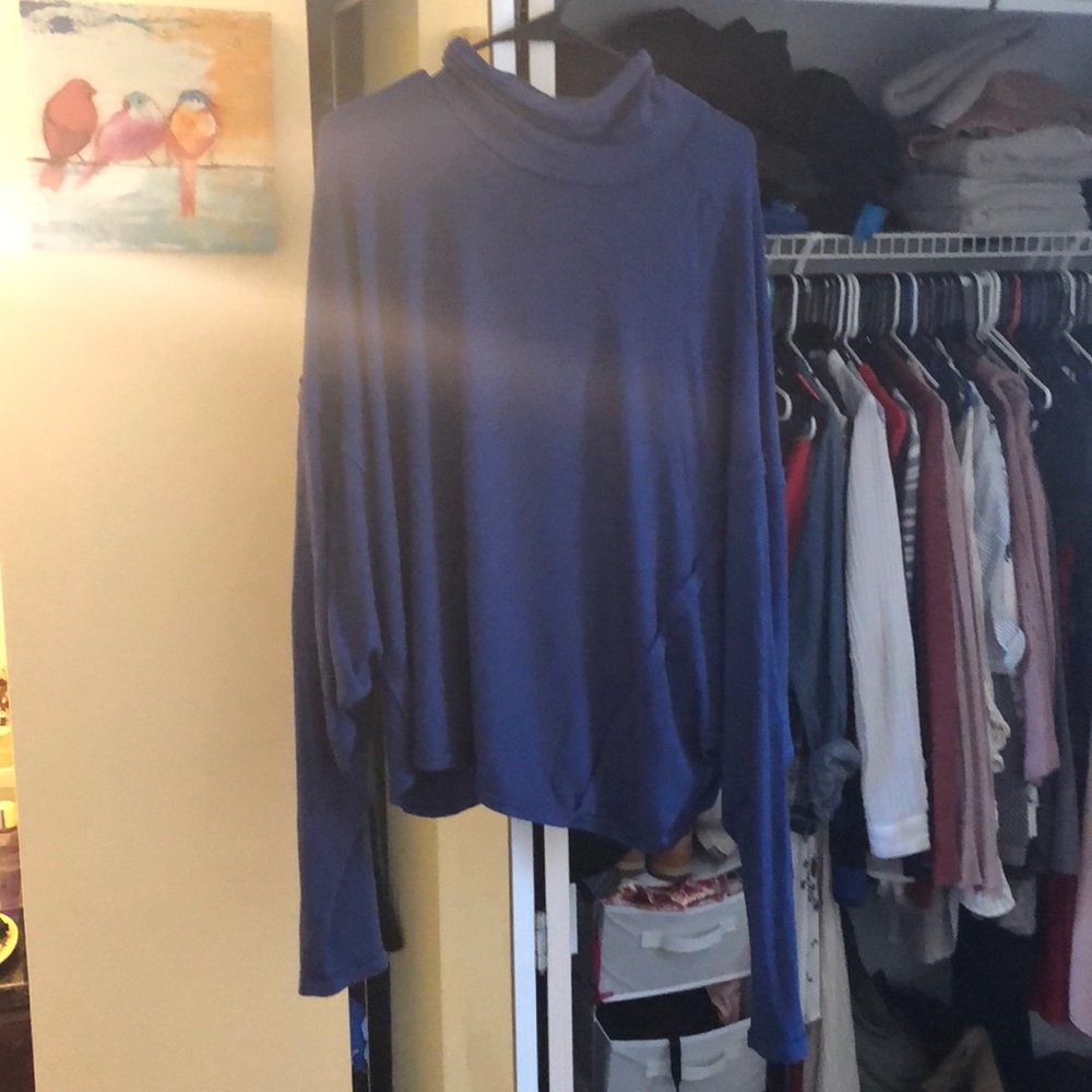 FP drape turtleneck